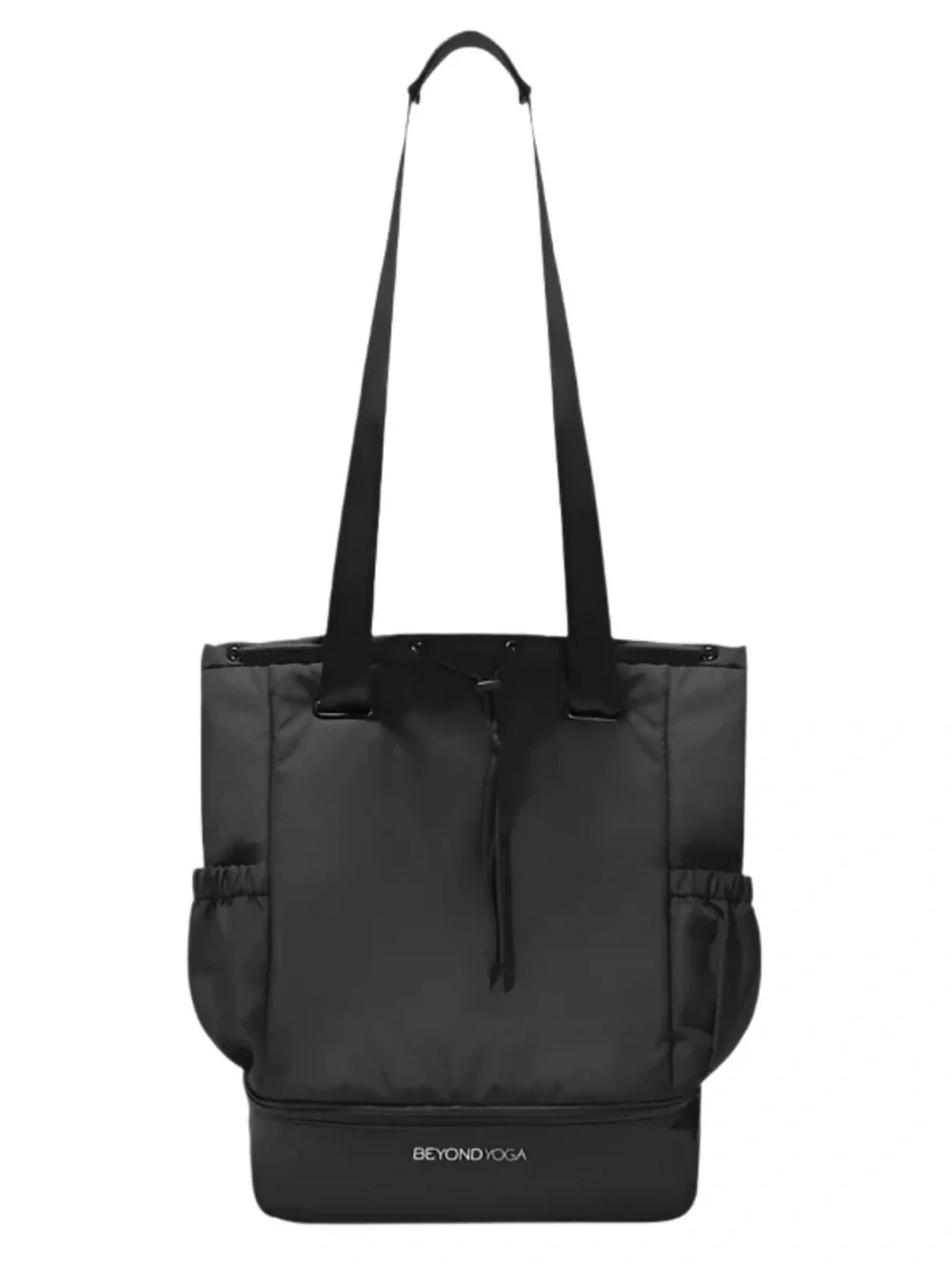Beyond Yoga Black Convertible gym bag